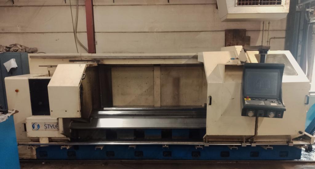 Grote Style 760x3000 cnc draaibank, Doe-het-zelf en Verbouw, Draaibanken, Gebruikt, 1000 mm of meer, Ophalen of Verzenden, Metaaldraaibank