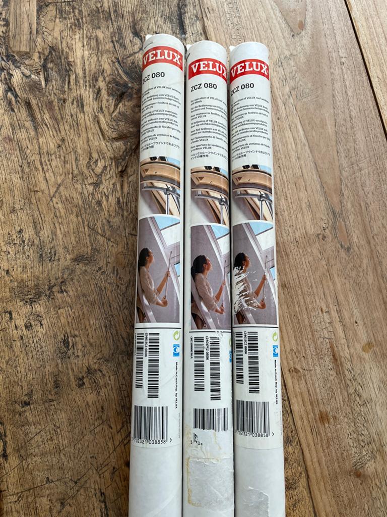 Velux ZCZ 080 3x Bedieningsstok voor dakramen, Ophalen of Verzenden, Minder dan 10 m²