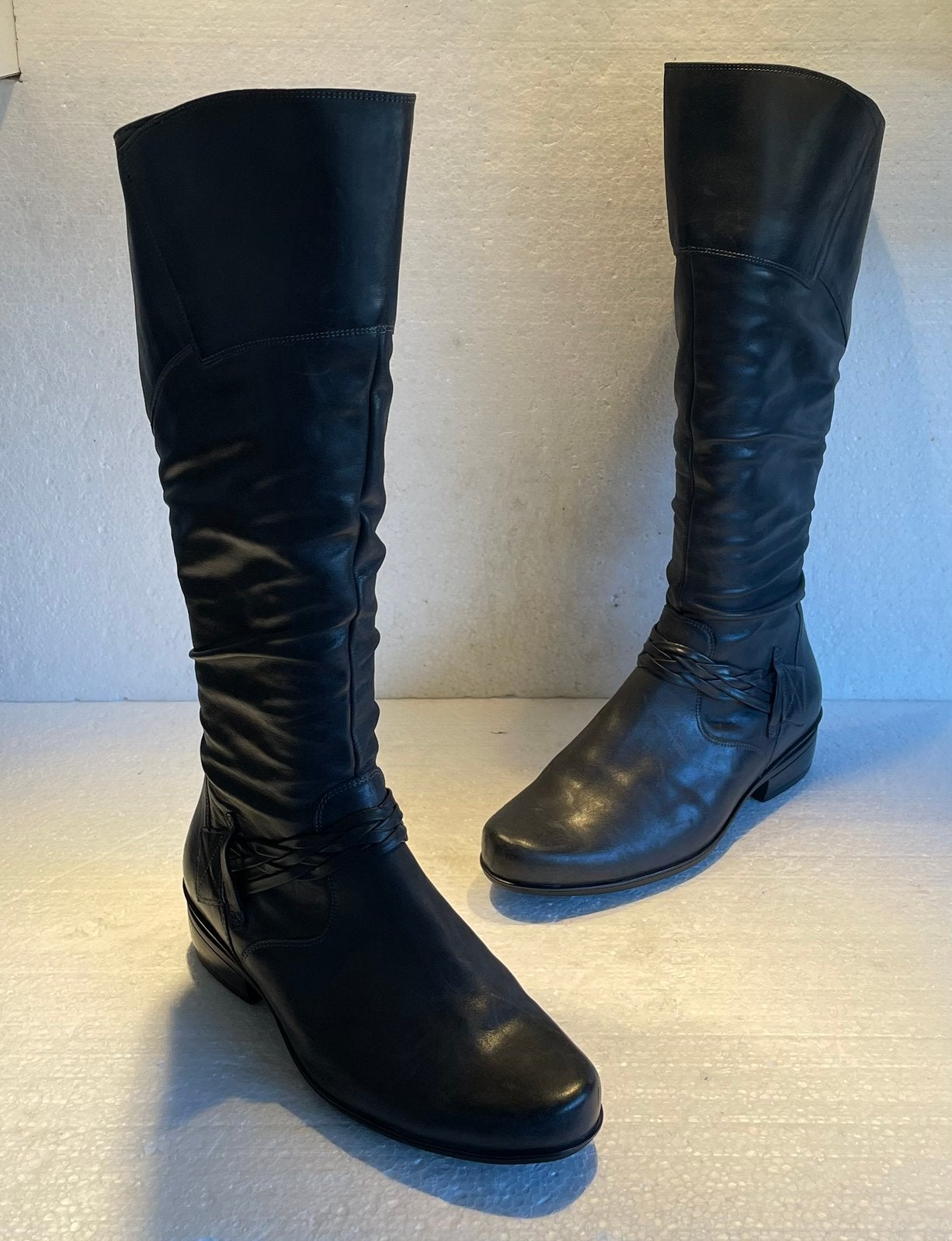 Durea design comfort laarzen diep grijs 39 UK 6 schacht L, Kleding | Dames, Schoenen, Ophalen of Verzenden, Zwart, Hoge laarzen