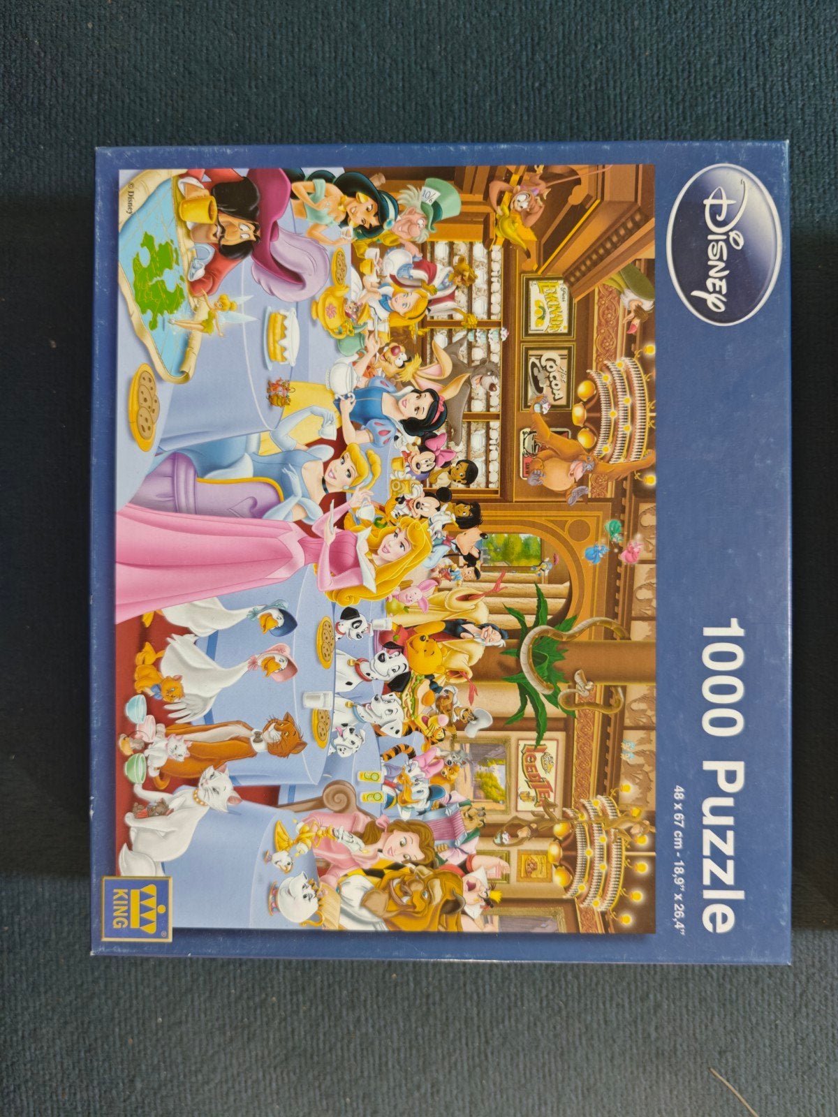 Disney 1000 stukjes legpuzzel - Prinsessen en meer, Ophalen of Verzenden, 500 t/m 1500 stukjes, Zo goed als nieuw, Legpuzzel