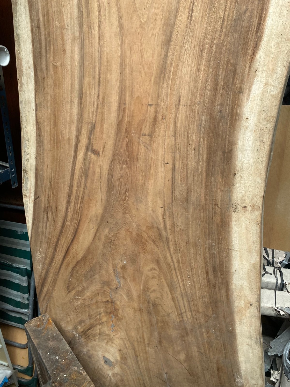 Suar eettafel, 200 cm of meer, Zo goed als nieuw, Rechthoekig, 50 tot 100 cm
