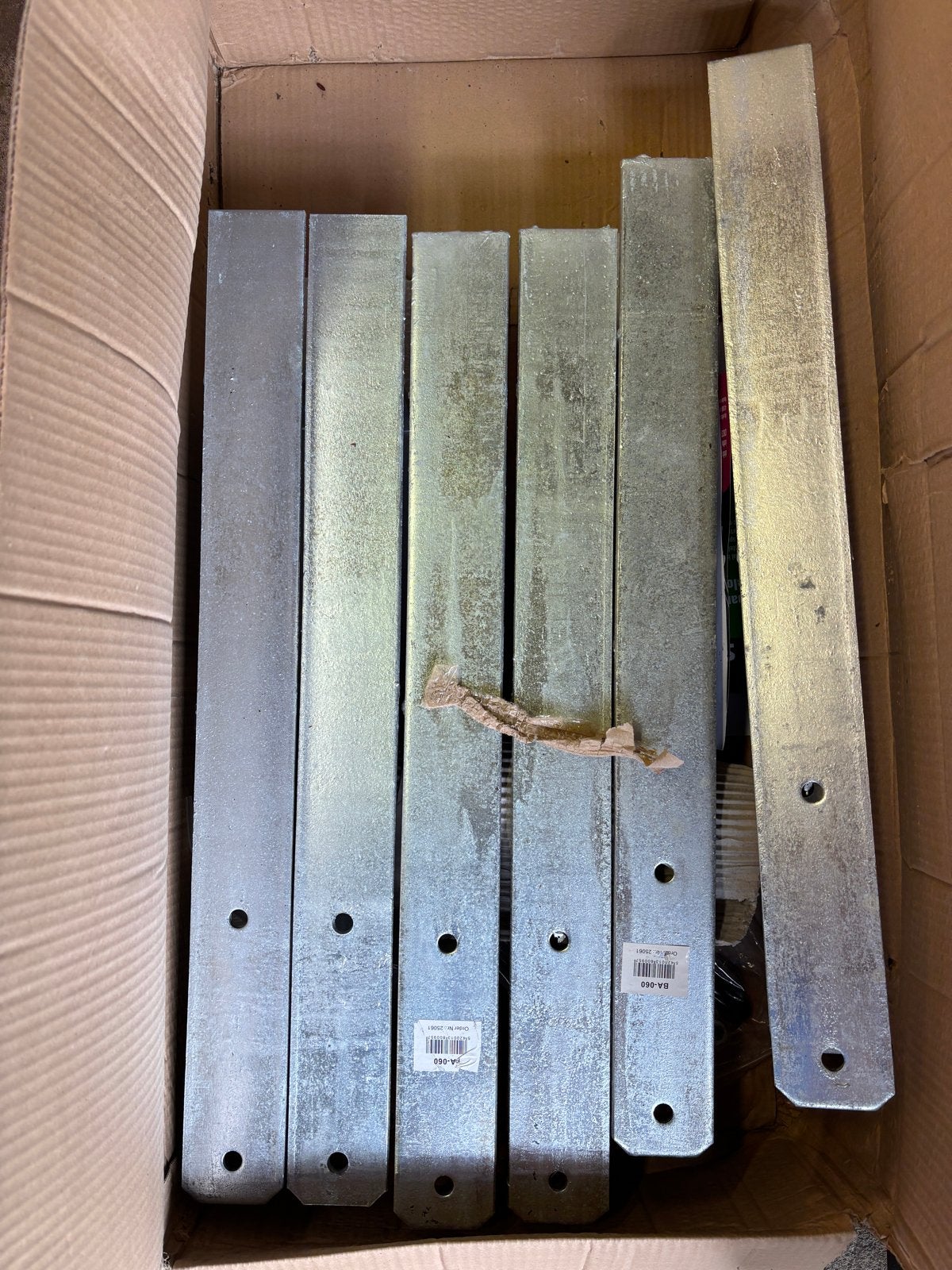 H-Anker voor 9x9 cm palen - Stevige verankering - 6 stuks, Ophalen, Nieuw, 250 mm of meer, Overige typen