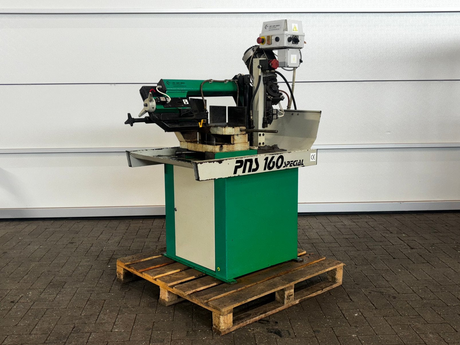 Lintzaag PNS 160 Special | 160mm - Hydraulisch heffen/zakken, Ophalen of Verzenden, Gebruikt