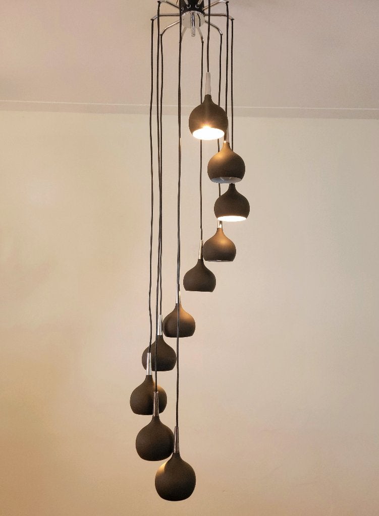 cascade hanglamp van Hans Agne Jakobsson voor AB Makaryd, Huis en Inrichting, Lampen | Hanglampen, Gebruikt, Ophalen of Verzenden