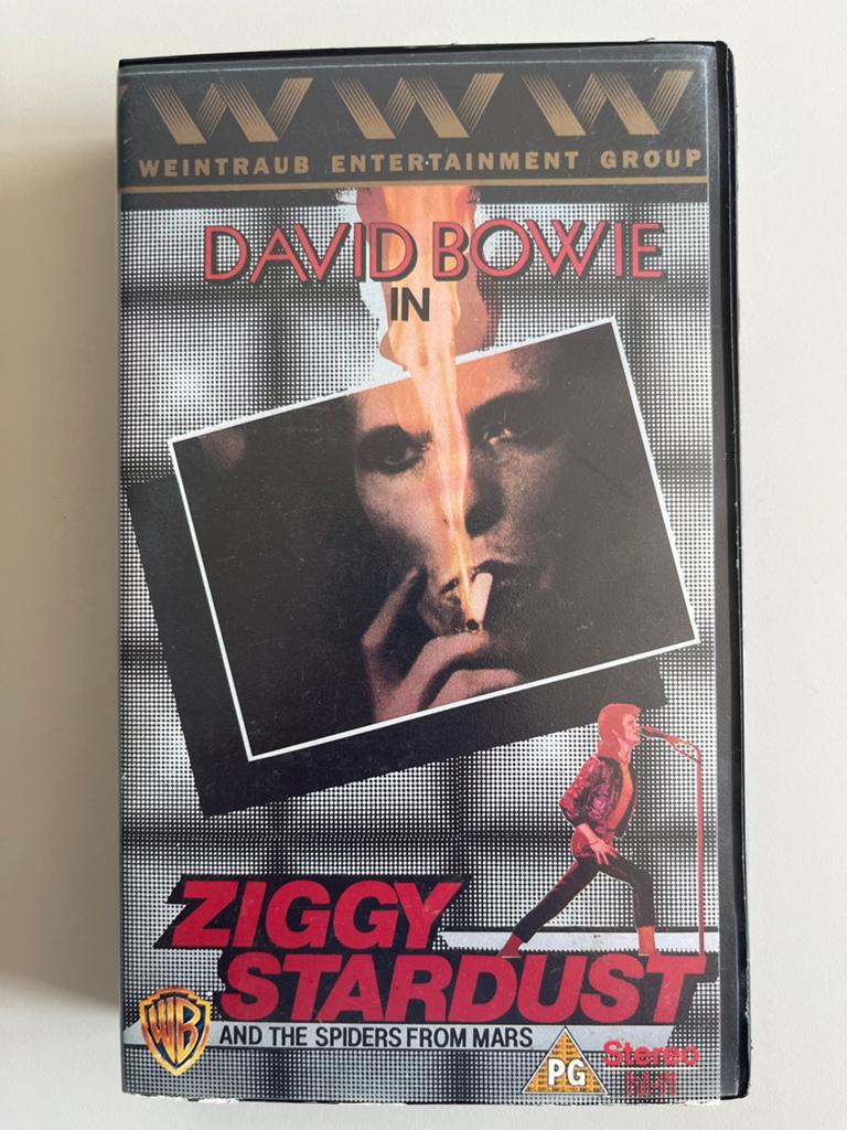 David Bowie - Ziggy Stardust VHS (Concertfilm), Cd's en Dvd's, Alle leeftijden, Ophalen of Verzenden, Gebruikt, Overige genres