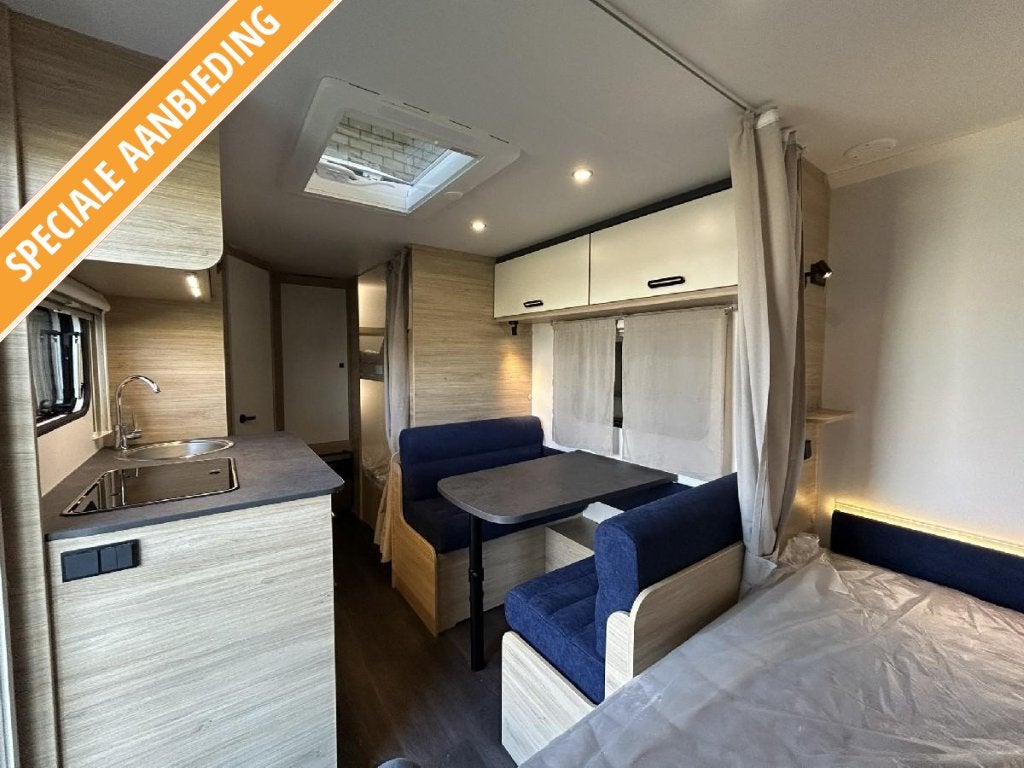 Caravelair Alba 496 Stapelbed + 6 Slaapplaats, Schokbreker, Bedrijf, Treinzit, Tot en met 6
