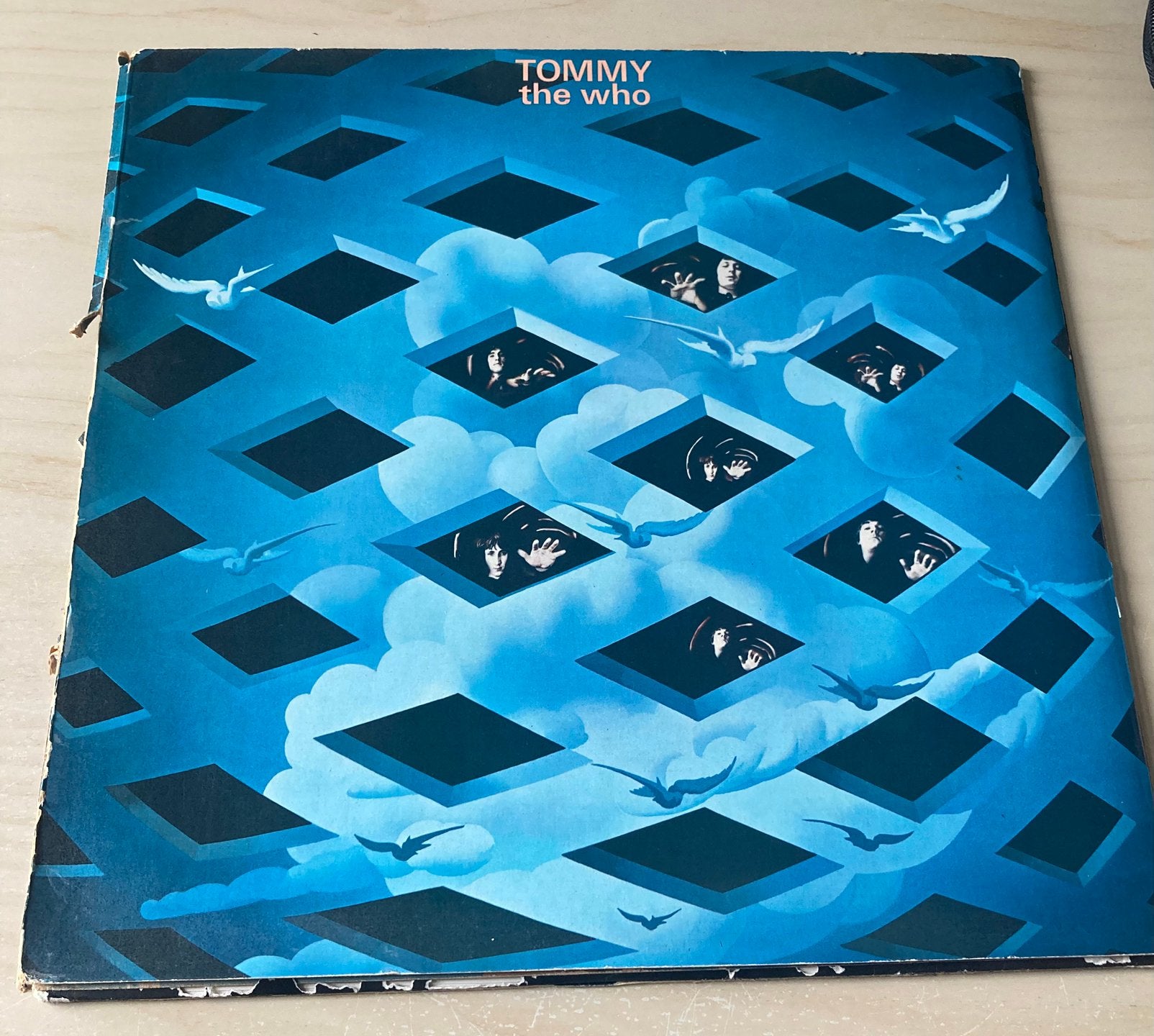 The Who – Tommy vinyl, Cd's en Dvd's, Vinyl | Rock, Gebruikt, Ophalen of Verzenden, Inclusief boekje, 12 inch