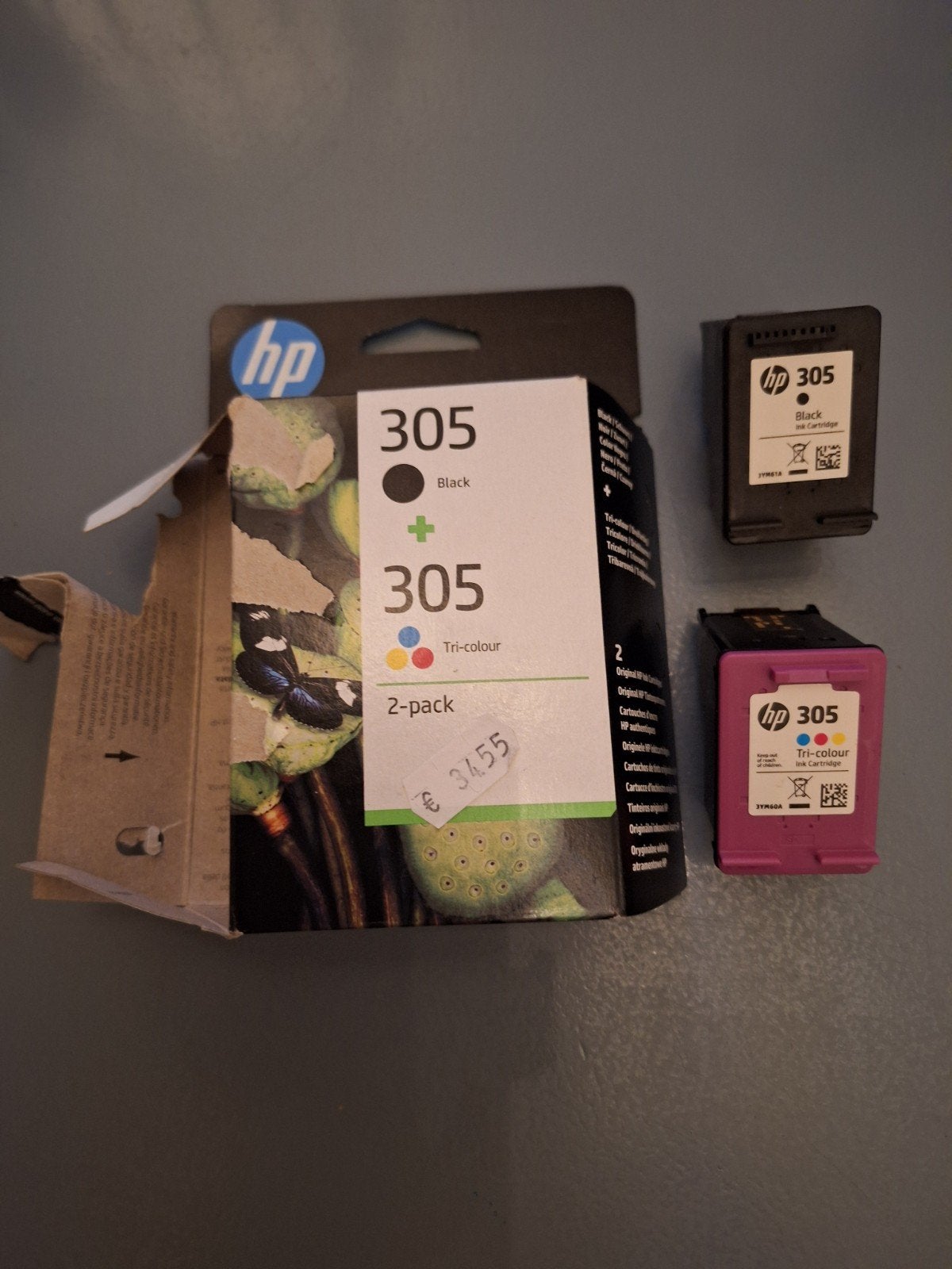 HP 305 Inktcartridges - Zwart en Driekleurig (2-pack), Computers en Software, Kleur printen, Printer, Inkjetprinter, Nieuw