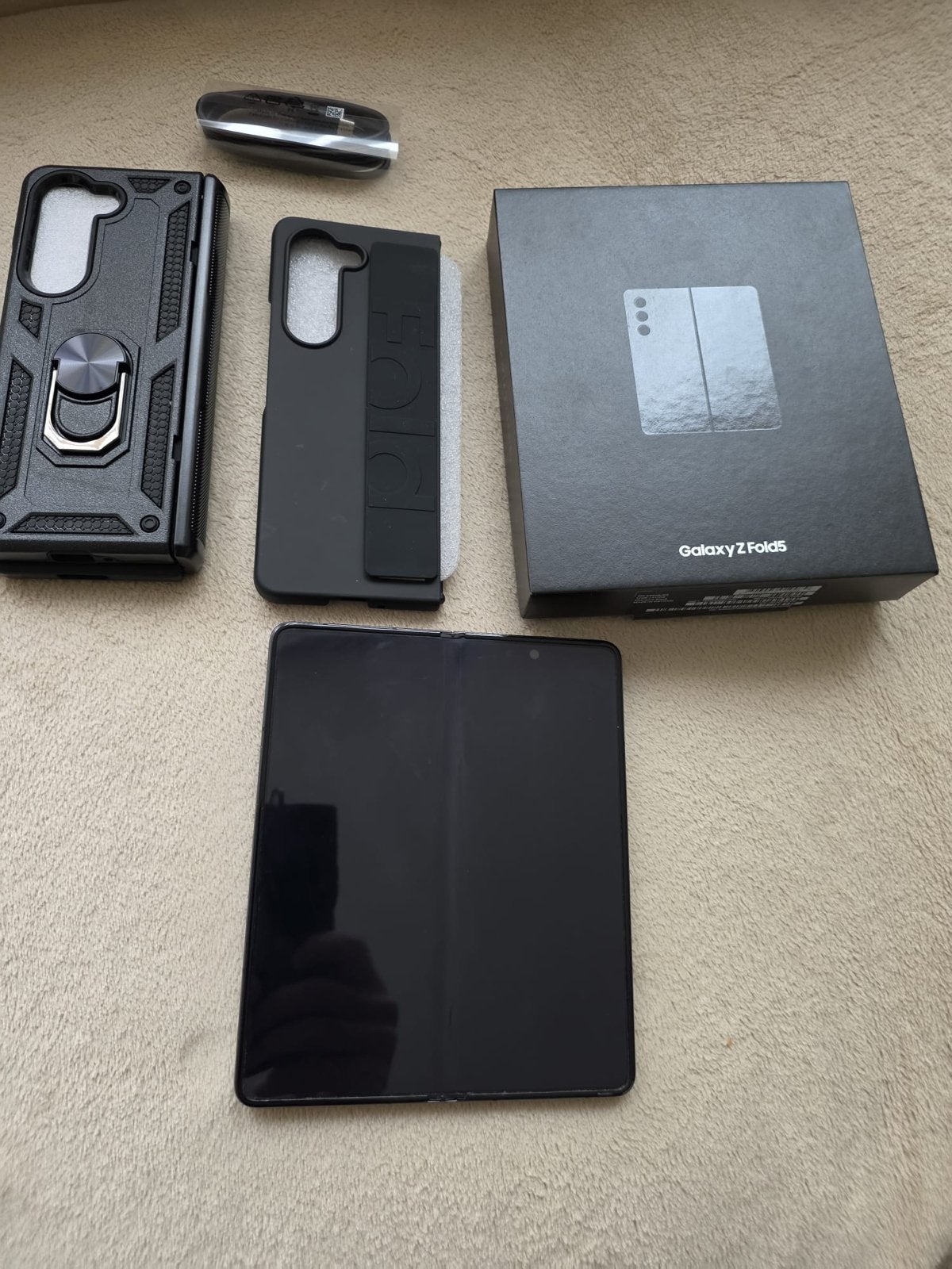 Samsung Galaxy Z FOLD 5 zeer goede staat, Ophalen, Zwart, 512 GB, Zo goed als nieuw