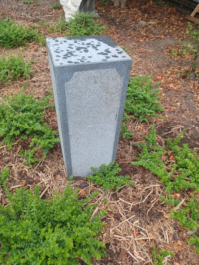 Luxe massief arduinen sokkel, blauwe hardsteen 75x30x30, Ophalen, Nieuw, Steen, Overige typen