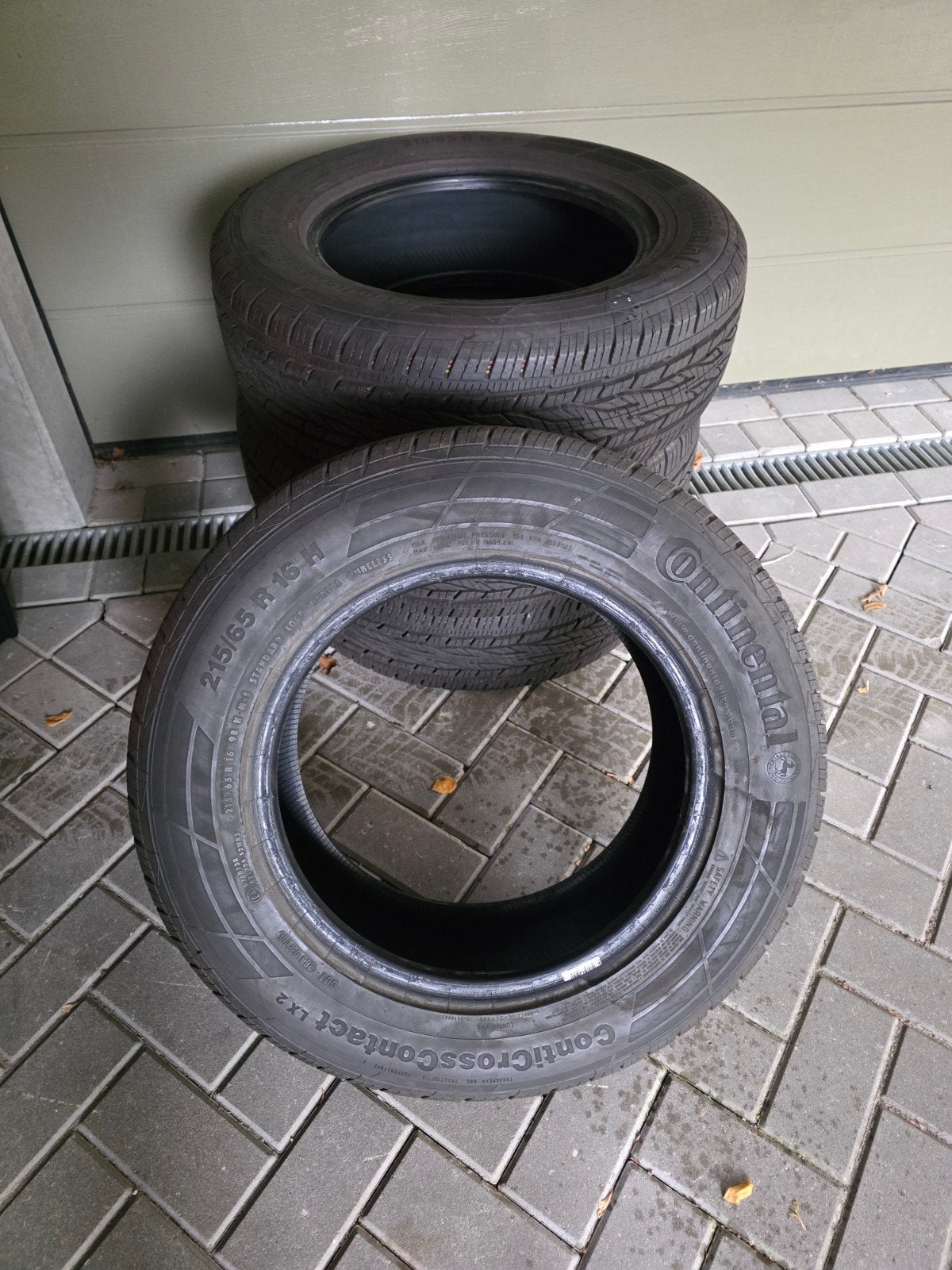 Continental banden 215 65 R16 Z.G.A.N., Ophalen, Velg(en), 16 inch, Personenwagen