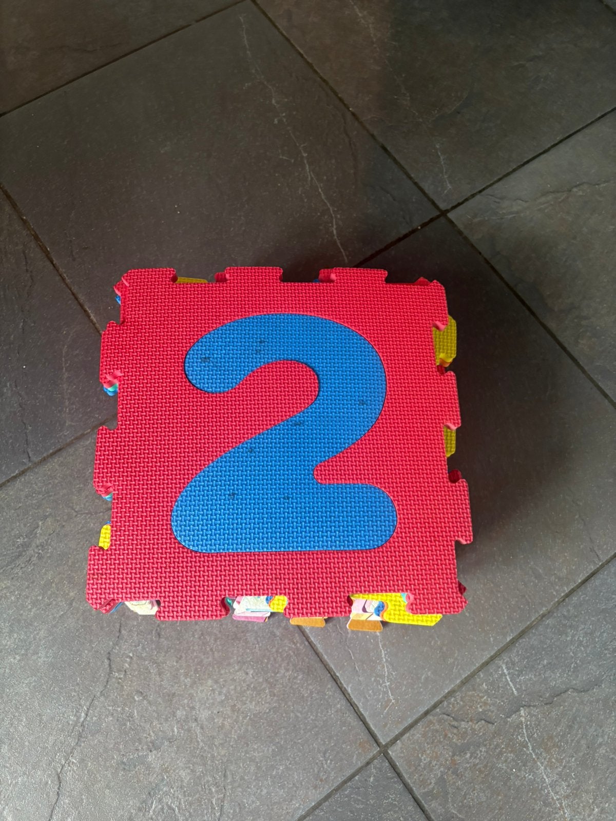 Speelmat grote puzzel. Gratis!, Kinderen en Baby's, Speelgoed | Speelkleden, Ophalen of Verzenden, Gebruikt