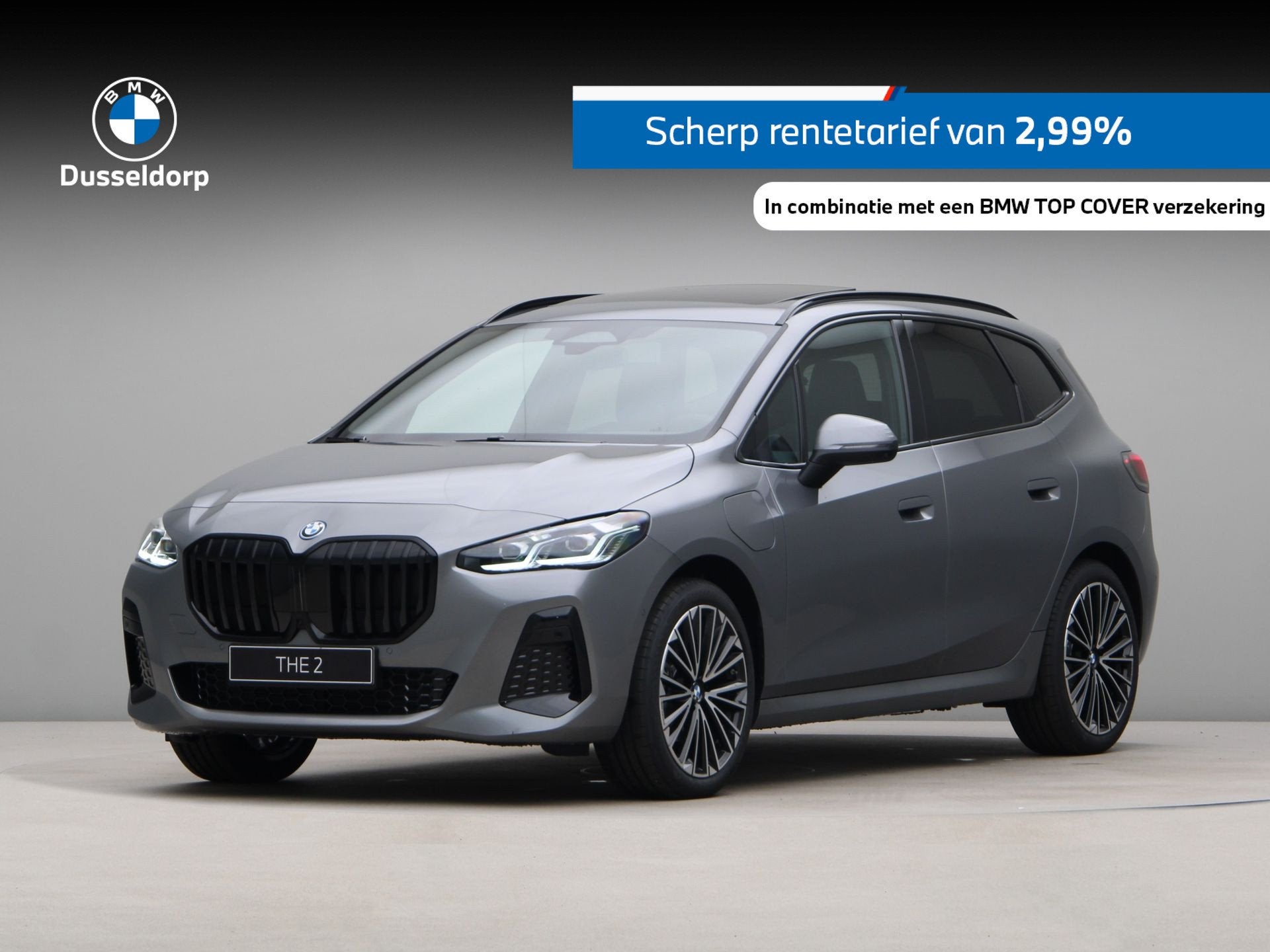 BMW 2 Serie Active Tourer 225e xDrive (bj 2026, automaat), Auto's, Automaat, 1800 kg, Zwart, 38 km/l