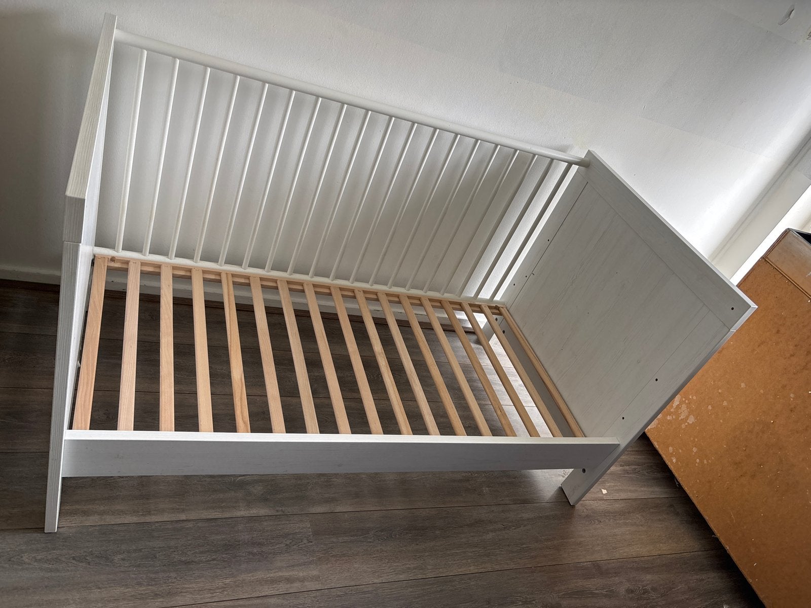 Meegroeibed Livarno Living - Wit, Kinderen en Baby's, Ophalen, Gebruikt, Ledikant