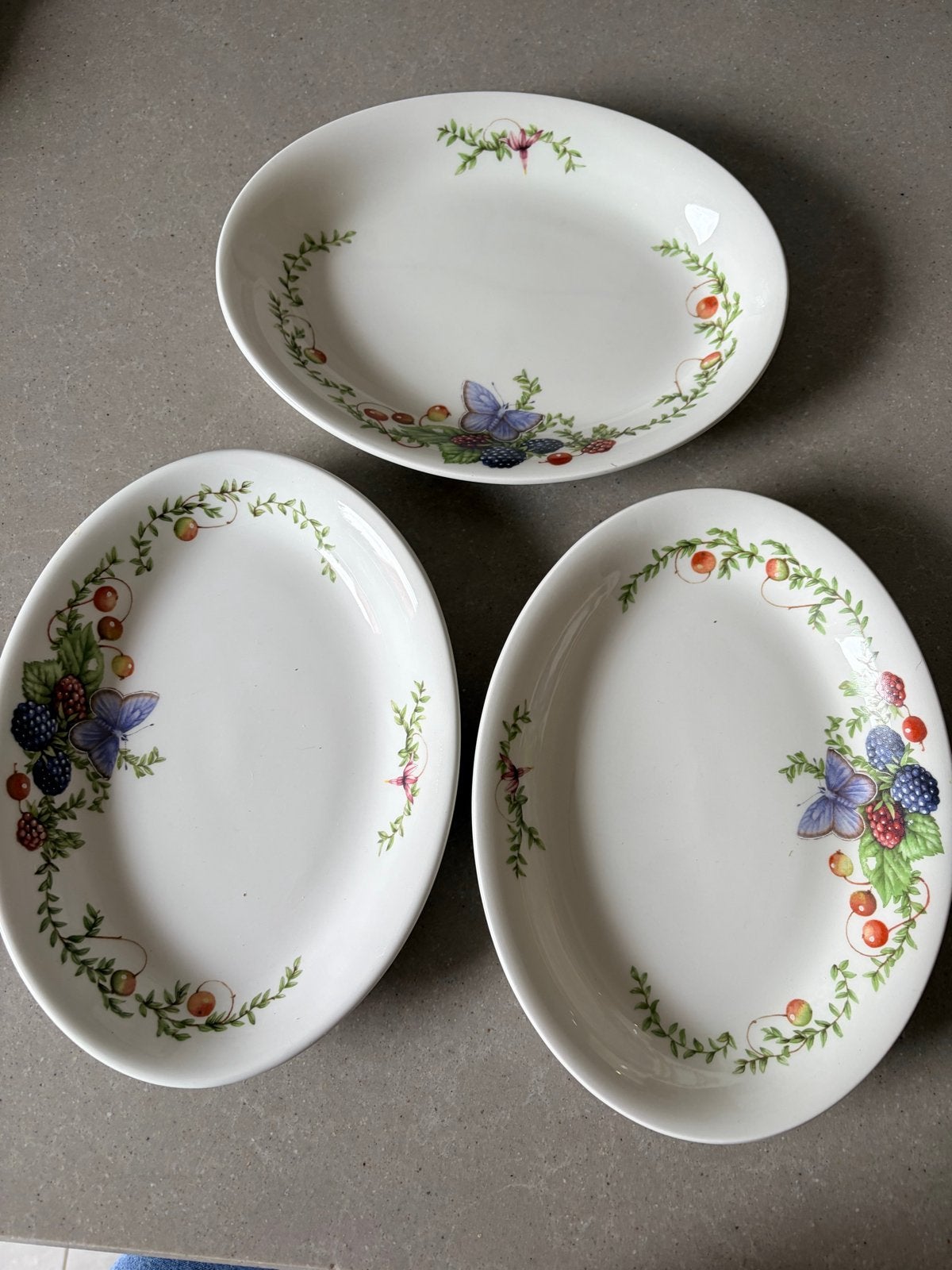 3 Libelle Marjolein Bastin schalen J&G Meakin Wedgwood, Ophalen, Keramiek, Landelijk/Boerenbont, Wedgwood