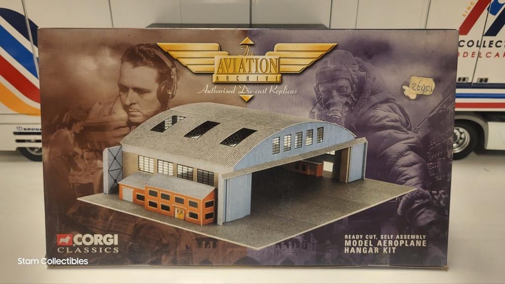 Corgi Classics Model Aeroplane Hangar Kit - 1/76, Hobby en Vrije tijd, 1:50 of kleiner, Ophalen of Verzenden, Zo goed als nieuw