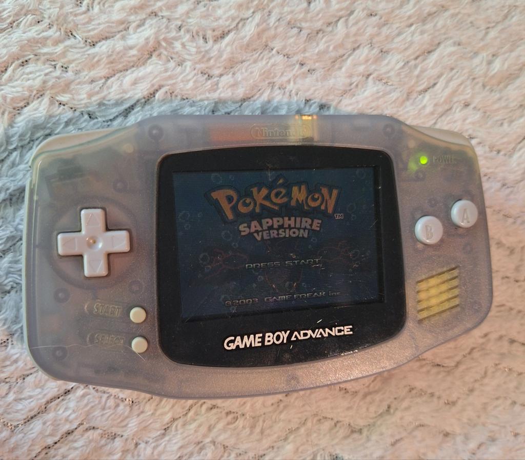 Pokemon Sapphire - Gameboy Advance, Spelcomputers en Games, Games | Nintendo Game Boy, 1 speler, Ophalen of Verzenden, Zo goed als nieuw