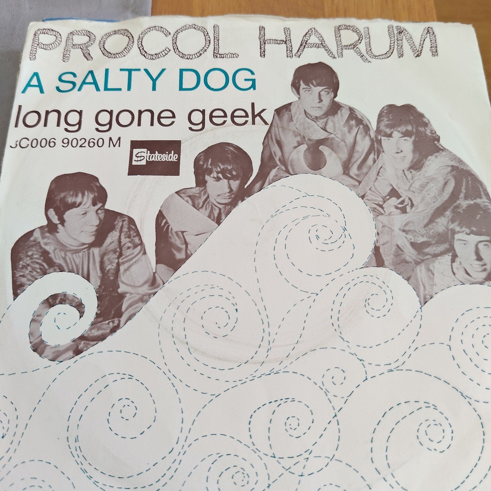 Procol Harum - A Salty Dog / Long Gone Geek (7 inch single), Ophalen of Verzenden, Gebruikt, 7 inch, EP
