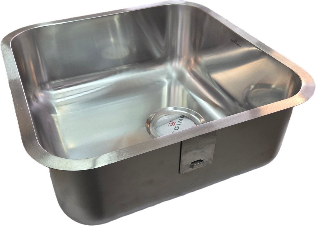RVS spoelbak Reginox. Model: IB 4040, Ophalen, Nieuw, 25 tot 50 cm, Minder dan 100 cm