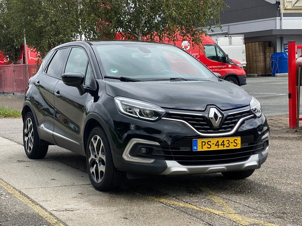 Renault Captur 0.9 TCE 90 2017 Zwart 167092 km Euro 6, Auto's, Voorwielaandrijving, Stof, 620 kg, Origineel Nederlands