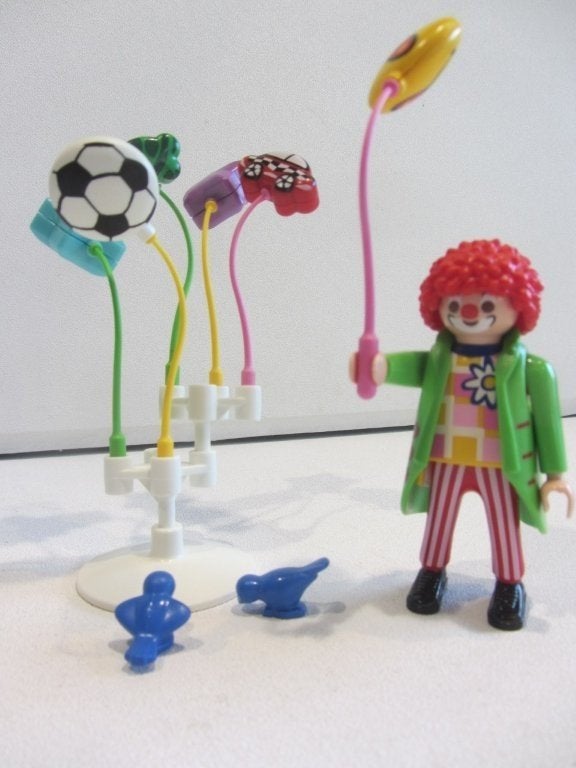 Playmobil Ballonnenverkoper – 5546  clown, Ophalen of Verzenden, Gebruikt, Losse onderdelen
