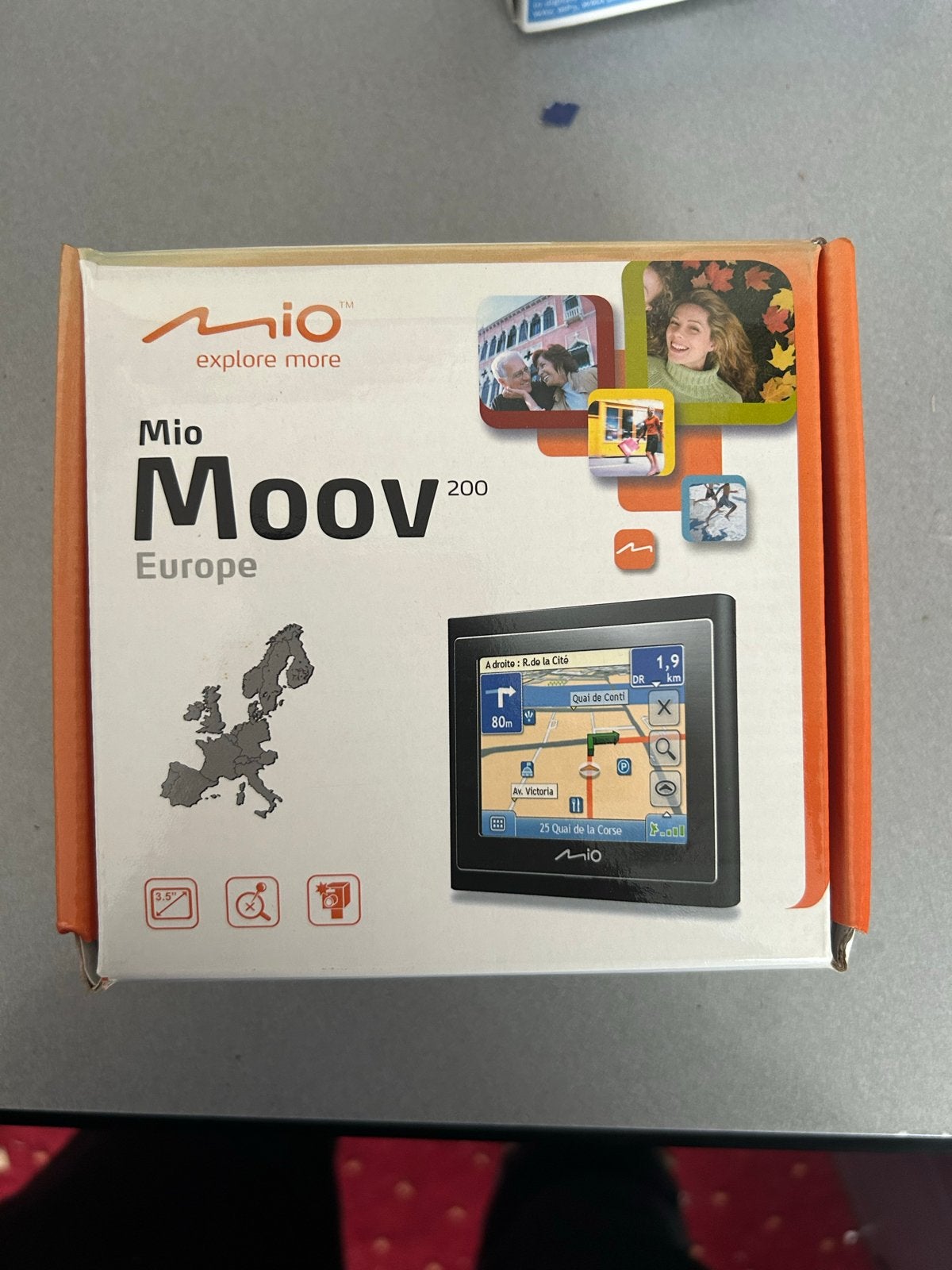 Mio Moov 200 Europe Navigatiesysteem, Auto diversen, Ophalen, Nieuw
