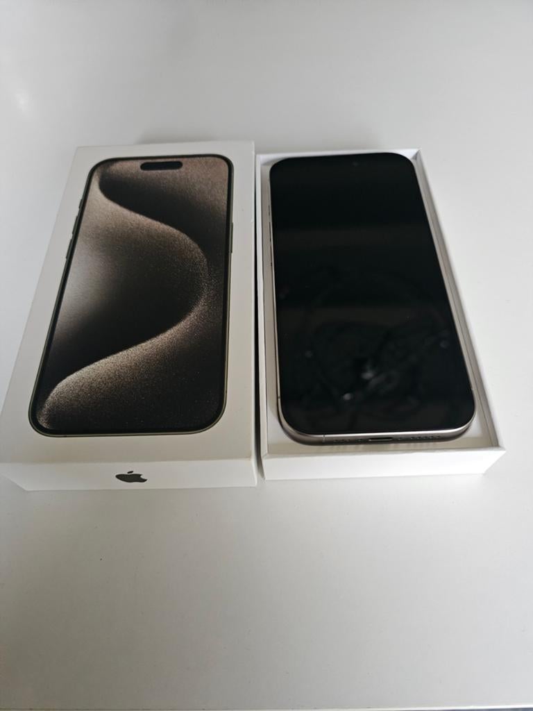 Apple iPhone 15 Pro 256GB, Telecommunicatie, Mobiele telefoons | Apple iPhone, Zo goed als nieuw, Zonder simlock, Grijs, Zonder abonnement