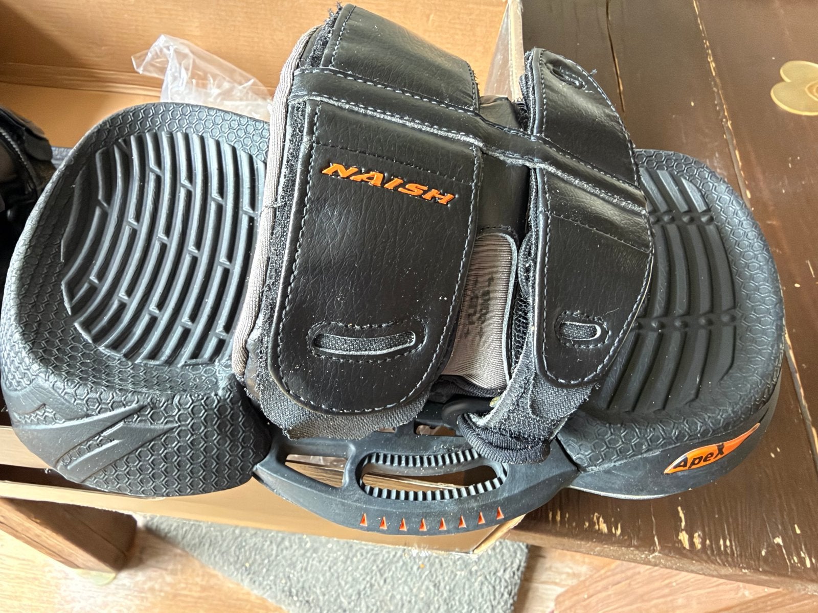 Naish Apex Voetbanden - Maat 5-12, Watersport en Boten, Ophalen of Verzenden, Gebruikt, Binding