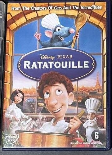 DVD Ratatouille, Alle leeftijden, Nederlands, Ophalen of Verzenden, Zo goed als nieuw