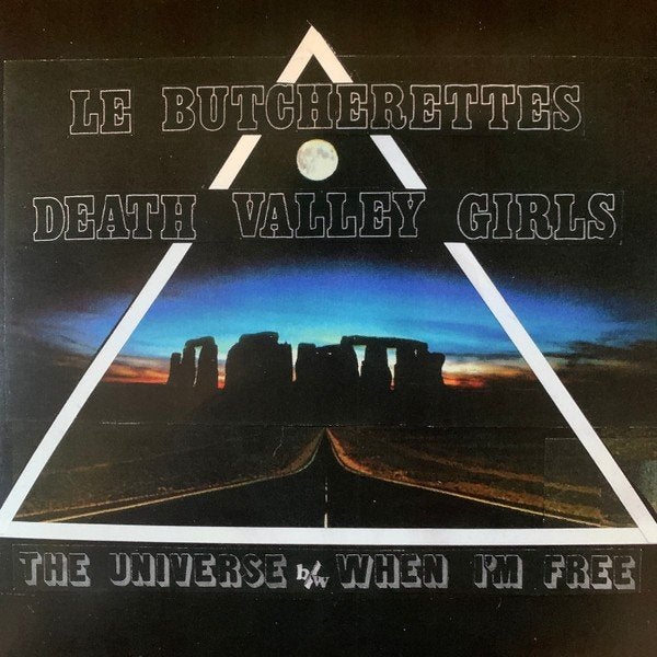 Le Butcherettes/Death Valley Girls-The Universe/When Im Free, Verzenden, 7 inch, Zo goed als nieuw, Colored vinyl