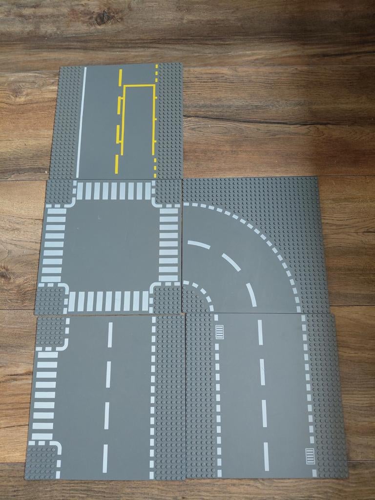 5x wegenplaat lego, Ophalen of Verzenden
