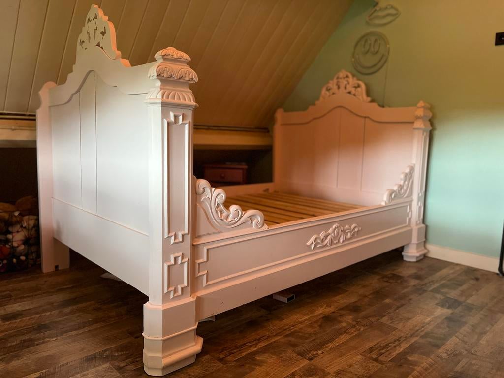 Kasteelbed Twijfelaar - Romantisch en Uniek, Huis en Inrichting, Ophalen, Gebruikt, Overige kleuren, Twijfelaar