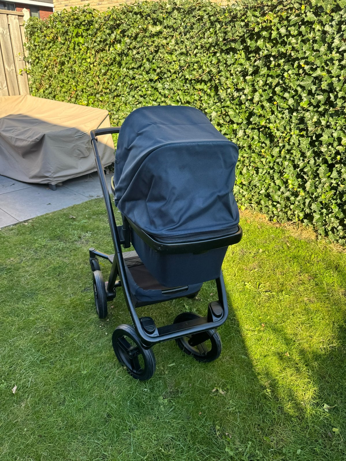 Dubatti Two Kinderwagen met Duoboard en Maxi-Cosi Adapters, Overige merken, Gebruikt, Duowagen, Ophalen of Verzenden