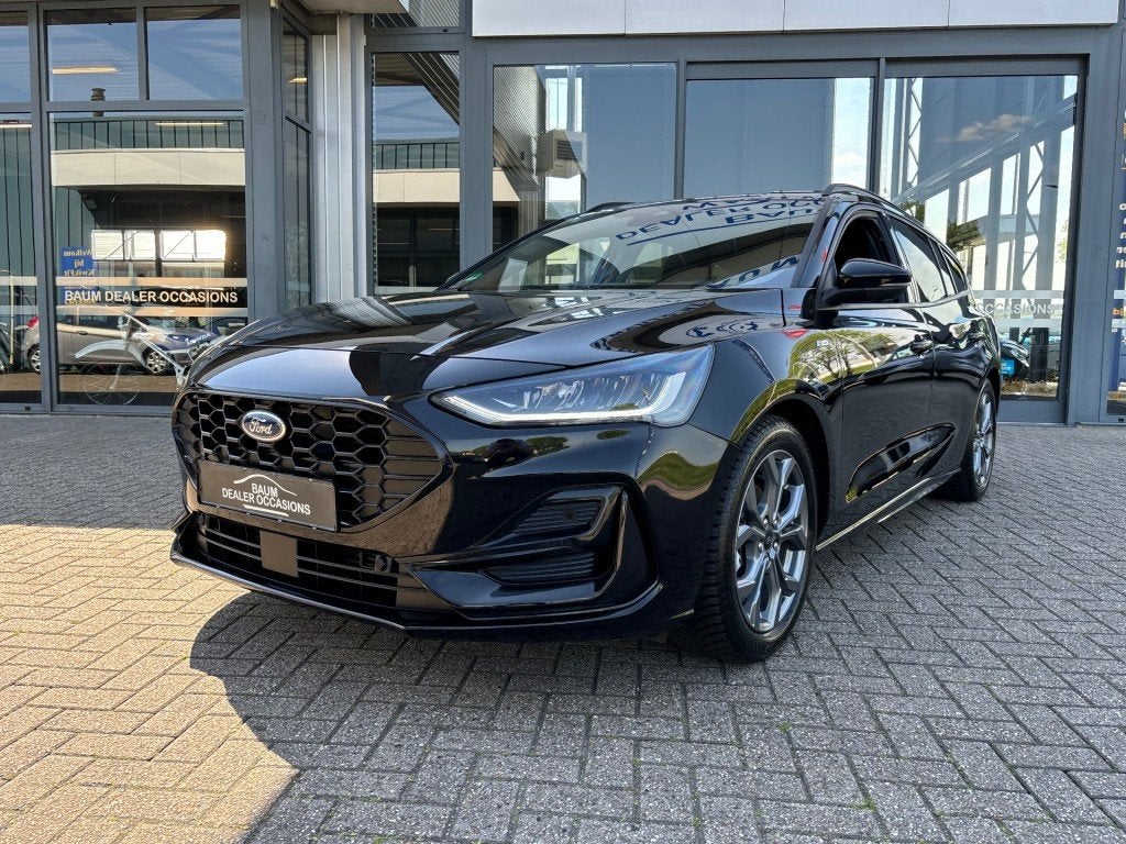 Ford FOCUS 1.0 ST LINE X AIRCO NAVI PDC-CAMERA360GR WINTERPA, 125 pk, Gebruikt, Verwarmde buitenspiegels, Met garantie (alle)
