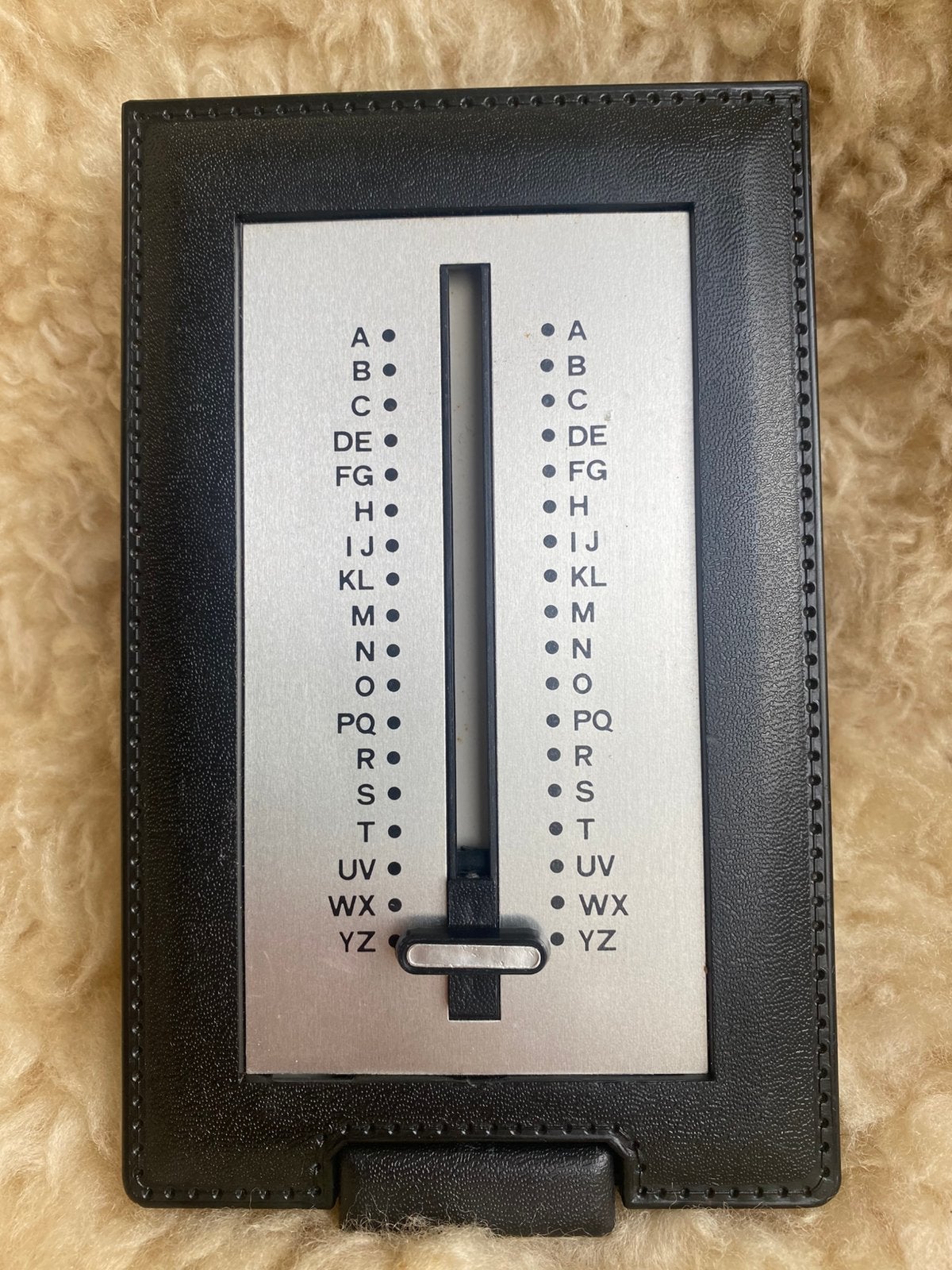 Vintage telefoonklapper, Vintage, Zwart, Kunststof, Ophalen of Verzenden