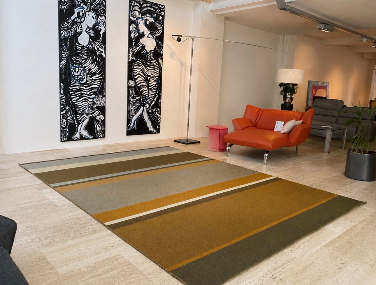 Brink en Campman Artisan Stack tapijt 250 x 350, Ophalen, Bruin, Nieuw, 200 cm of meer