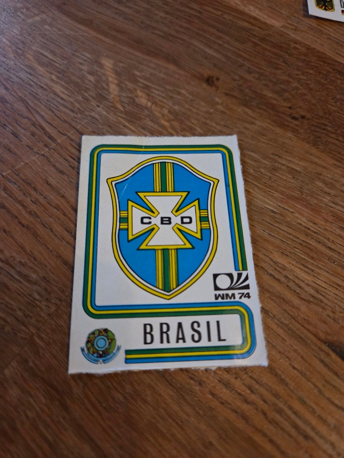 Panini WK 74, Ophalen of Verzenden, Zo goed als nieuw, Buitenlandse clubs, Poster, Plaatje of Sticker