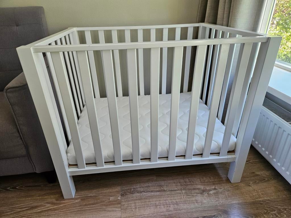 Bopita box wit met boxmatras, Ophalen, Gebruikt, Vierkant
