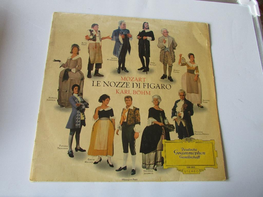 MOZART ; LE NOZZE DI FIGARO - KARL BOHM, LP, Gebruikt, Opera of Operette, Ophalen of Verzenden, Complilatie