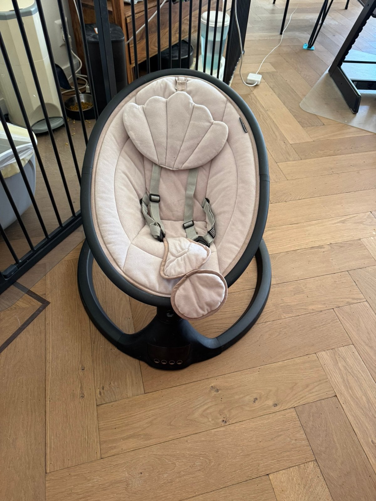 X Adventure Electric Wipstoel / rocking chair, Gebruikt, Wipstoel, Met gordel(s) of riempje(s), Ophalen