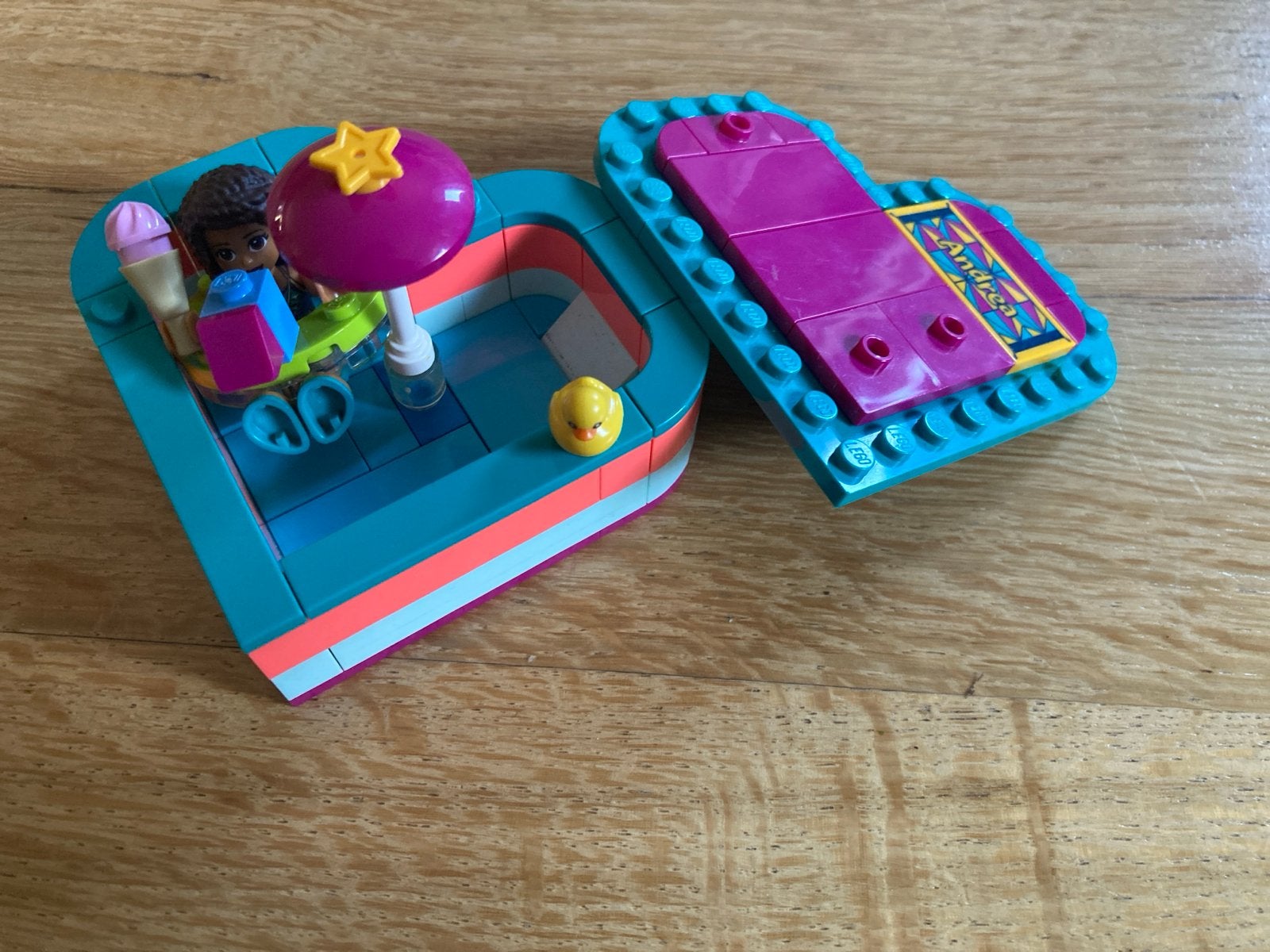 Lego Friends Andrea's Hartvormig Doosje (41354), Ophalen, Lego, Friends, Zo goed als nieuw