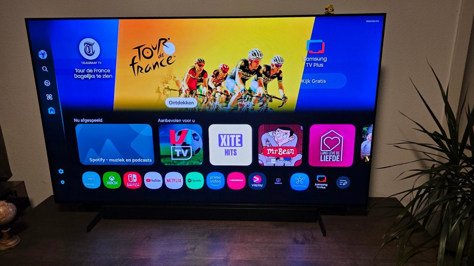 Samsung S85F OLED tv, Audio, Tv en Foto, Televisies, Ophalen, Zo goed als nieuw, Samsung, 100 cm of meer