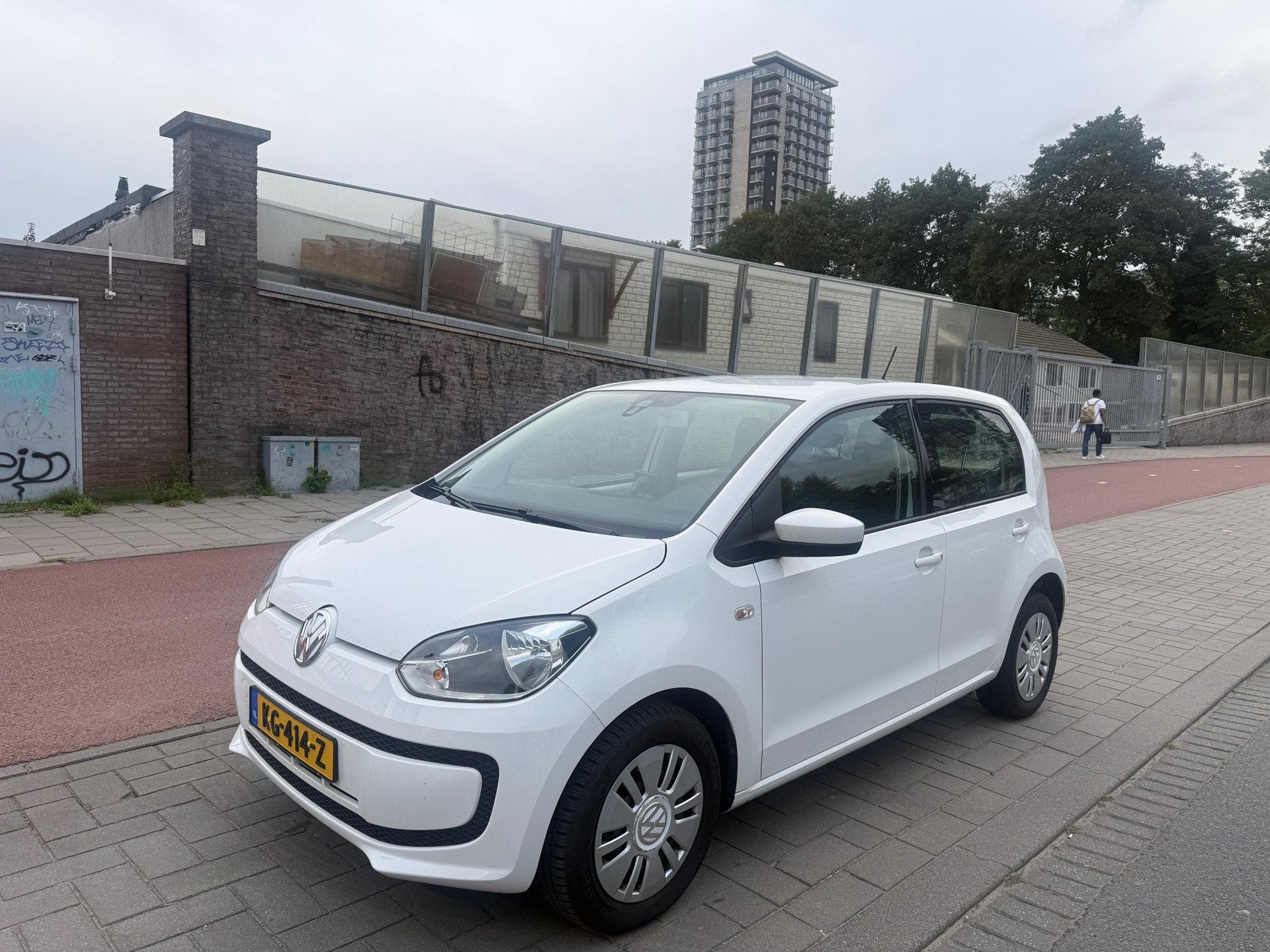 Volkswagen Up! 1.0 move up! BlueMotion N.A.P CNG/Benzine, Auto's, Voorwielaandrijving, Stof, CNG (Aardgas), 4 stoelen