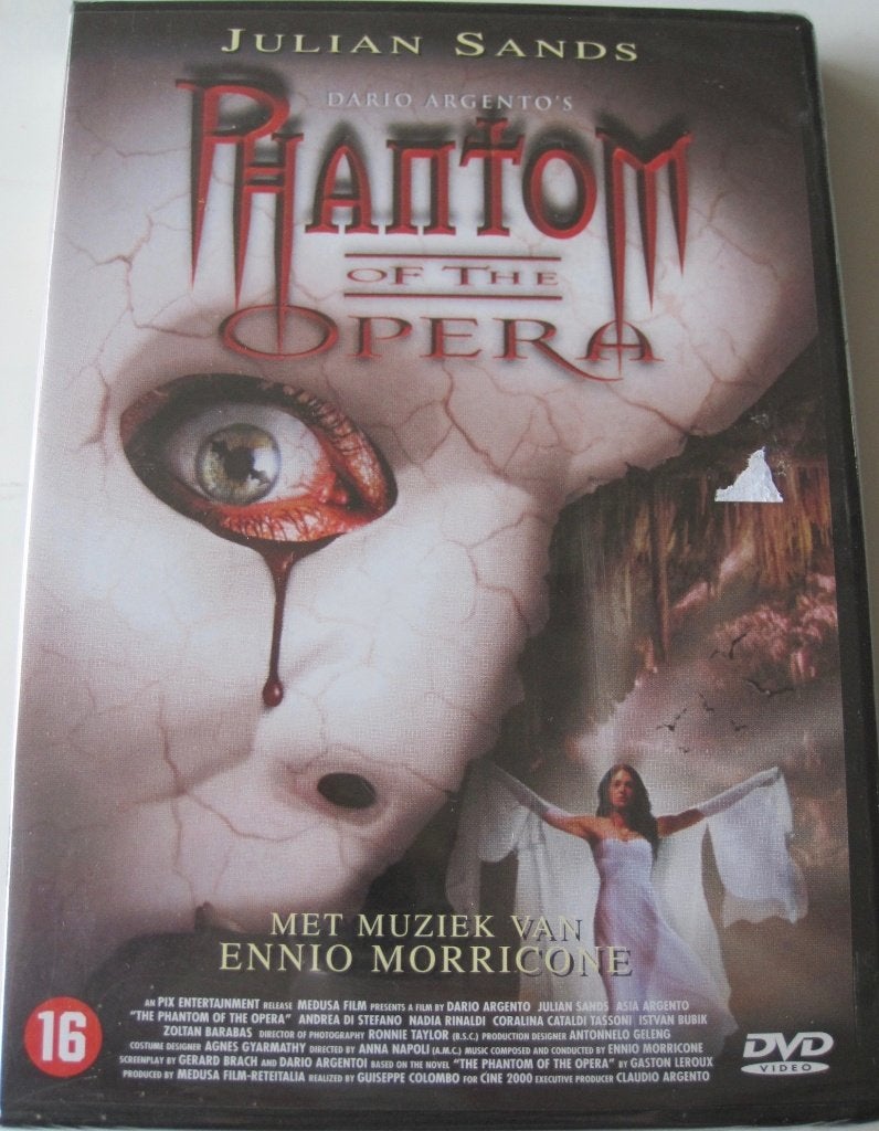 The Phantom of the opera van Dario Argento - nieuw geseald, Engels, Alle leeftijden, Nederlands, Ophalen of Verzenden