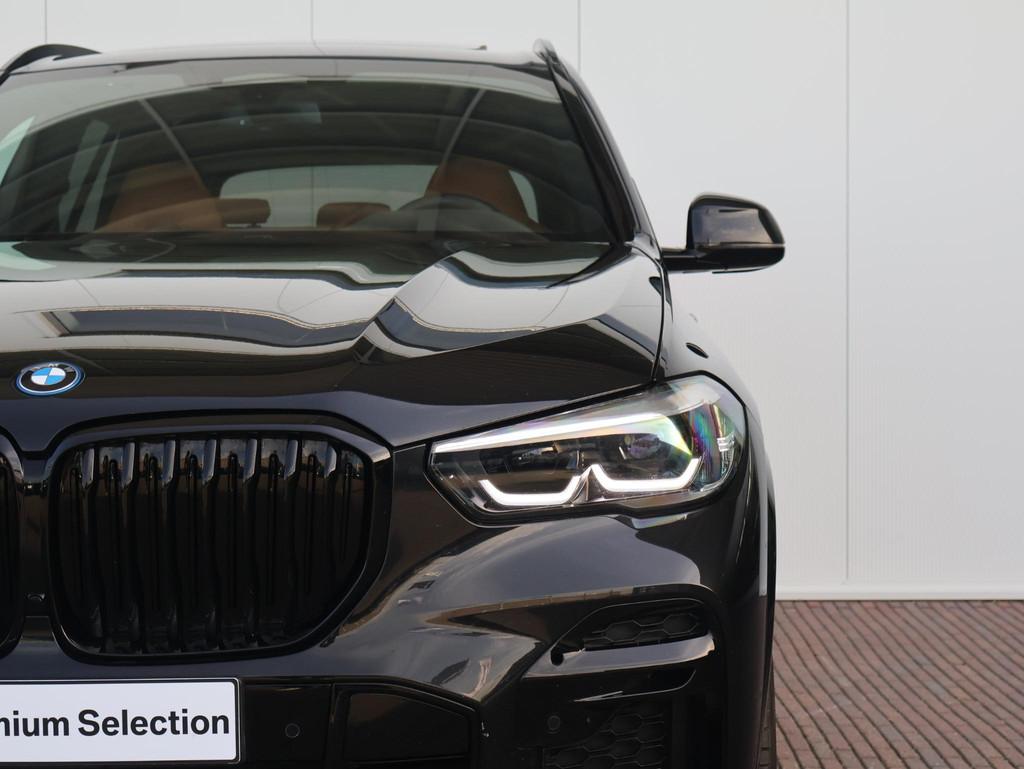 BMW X5 xDrive45e High Executive / M-Sportpakket / Harman Kar, Gebruikt, 394 pk, Met garantie (alle), Zwart