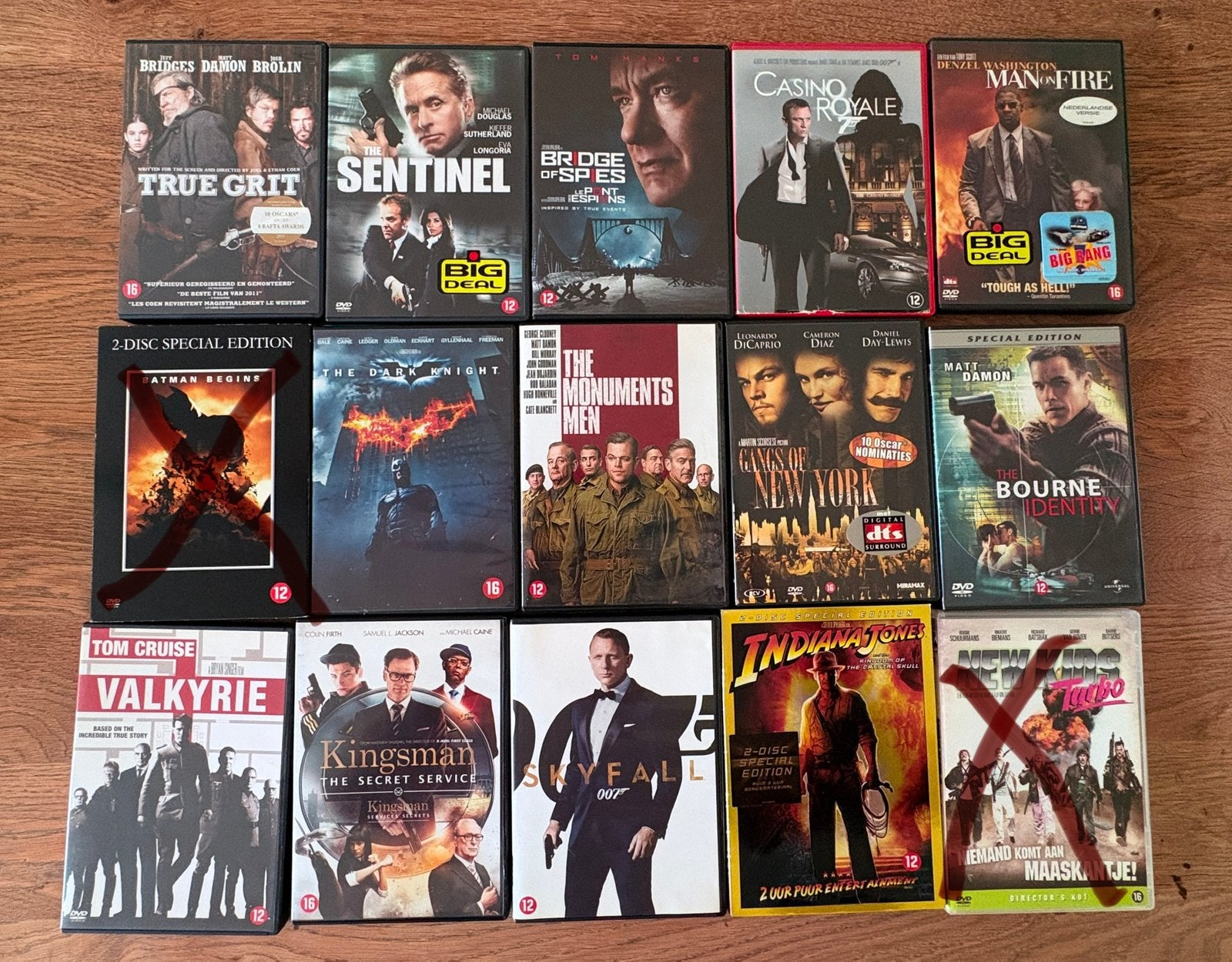 40+ originele DVD’s – Batman, James Bond, LOTR & meer, Cd's en Dvd's, Alle leeftijden, Verzenden, Zo goed als nieuw, Inclusief boekje