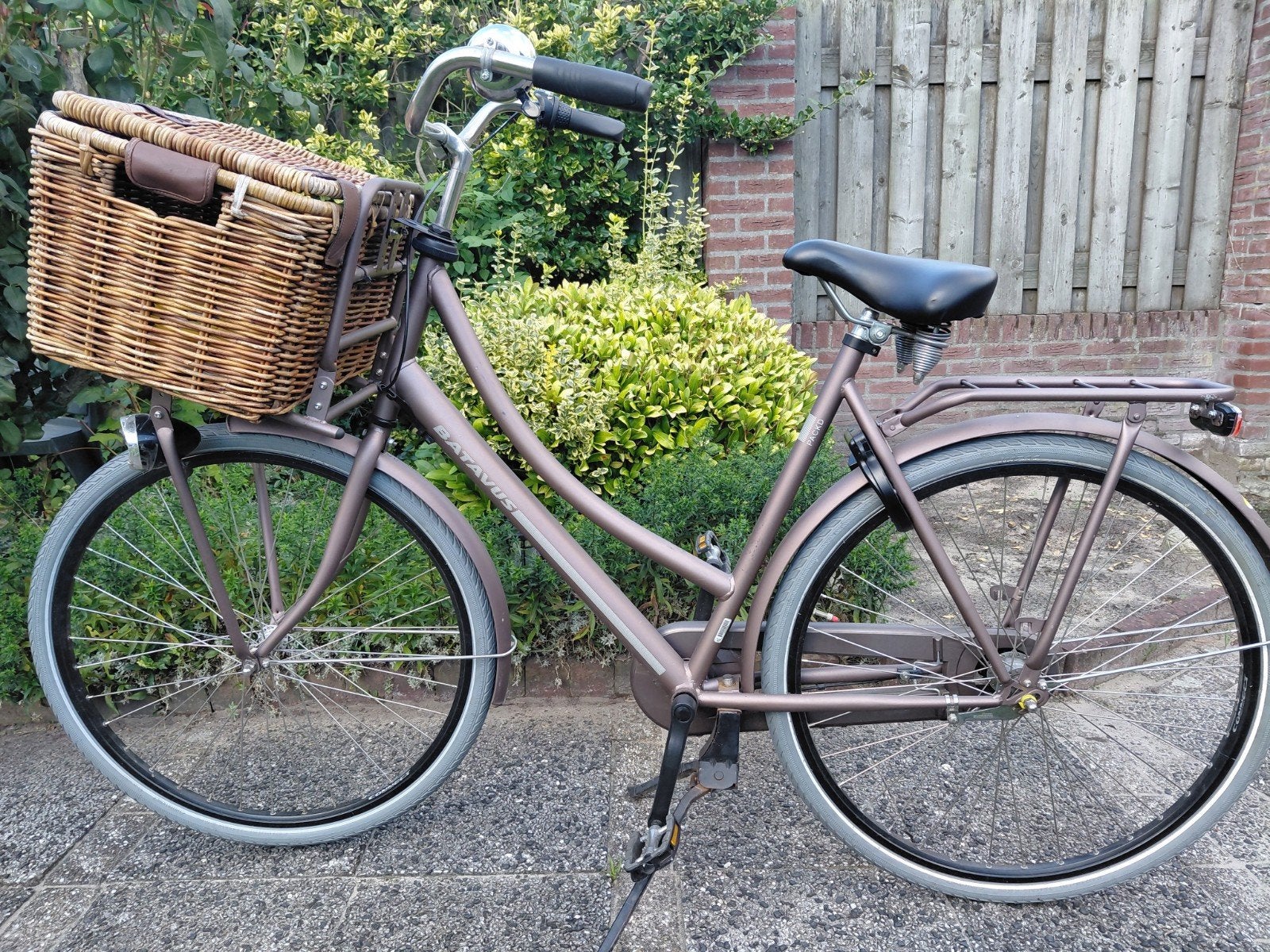 batavus damesfiets, Fietsen en Brommers, Ophalen, Zo goed als nieuw, Versnellingen