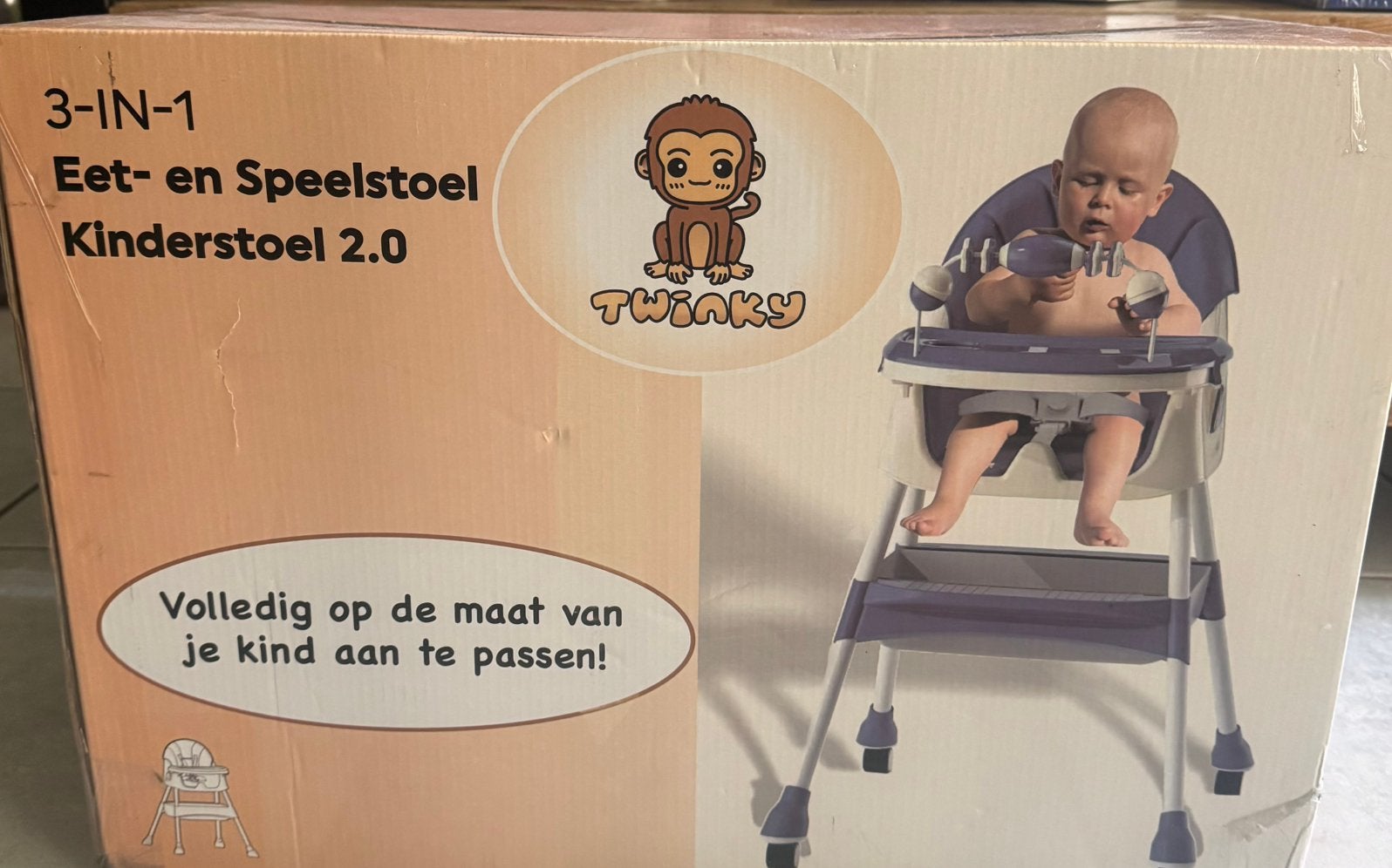 Eet- en Speelstoel, Ophalen, Zo goed als nieuw, Overige typen