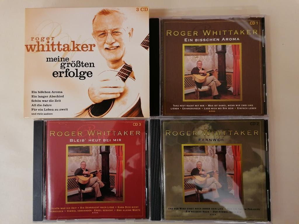 3 CD's van Roger Whittaker, Cd's en Dvd's, Ophalen of Verzenden, Zo goed als nieuw