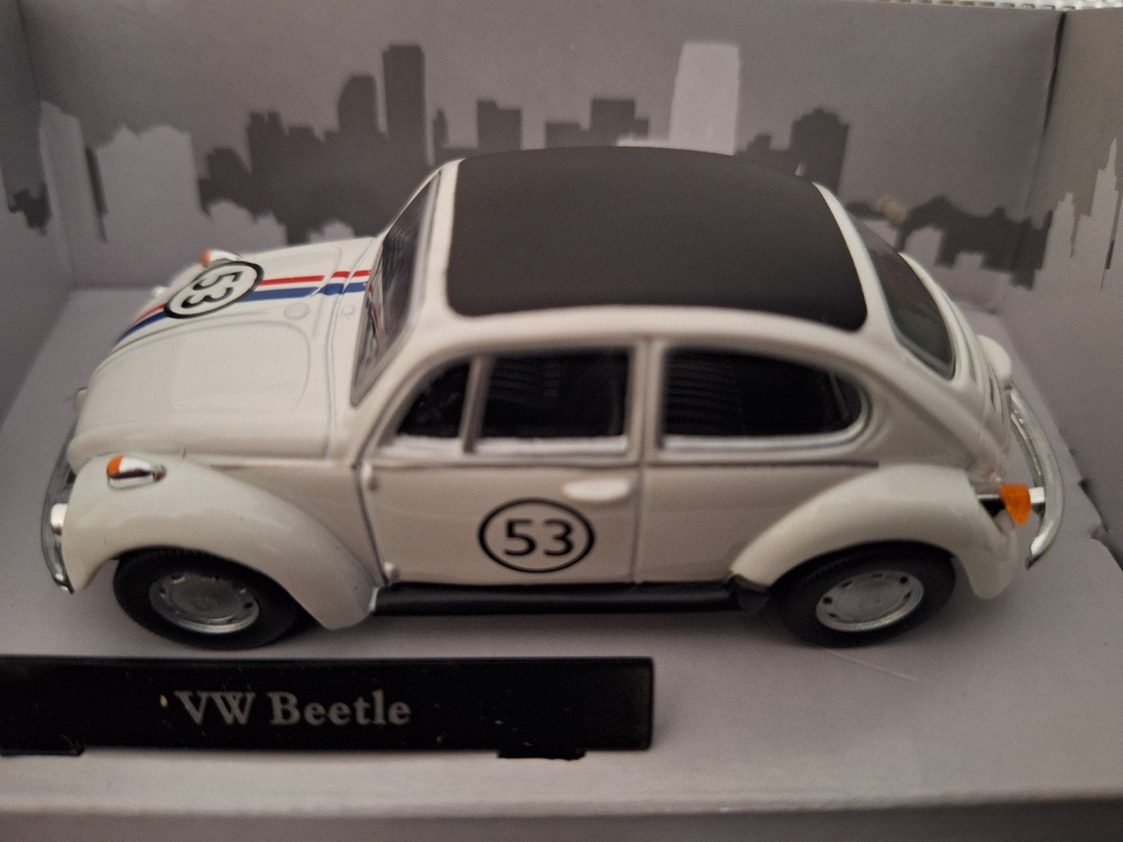 Volkswagen Kever Herbie #53 Herbie Schaal 1:43, Overige merken, Auto, Verzenden, Nieuw